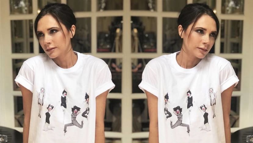 10 times Victoria Beckham showed us a white t-shirt is the only wardrobe staple we need