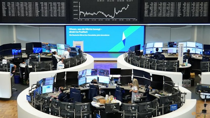 Chipmakers chip away at stocks, oil hovers at $85