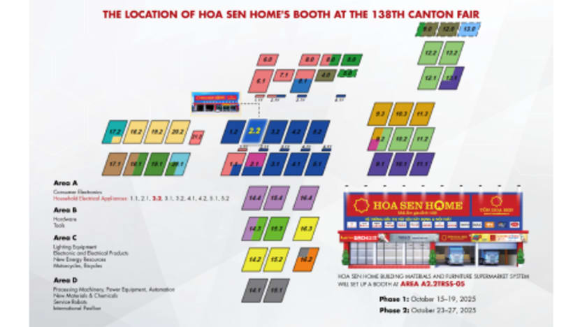 Hoa Sen Home Vietnam seeks global partners at the 138th Canton Fair – The world’s largest multi-industry trade exhibition