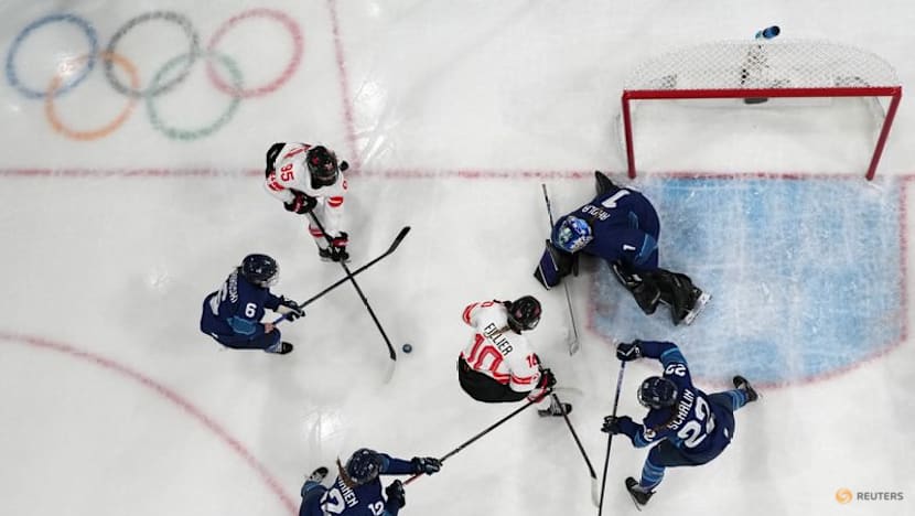 Ice hockey-Canada cruise to shutout win over Finland to seal women's group runners-up spot