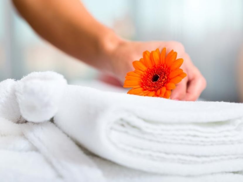 Towels are the No 1 out of 10 top items travellers steal from hotels. Photo: AP