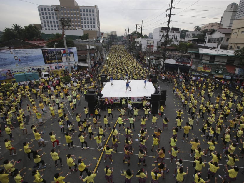 New Guinness record set for largest Zumba class