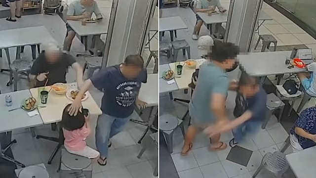 七旬阿伯摸女童头遭家长甩倒 阿伯家人欲寻涉事者讨公道