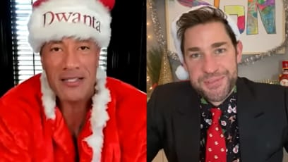 Dwayne Johnson, John Krasinski Save Single Dad's Christmas
