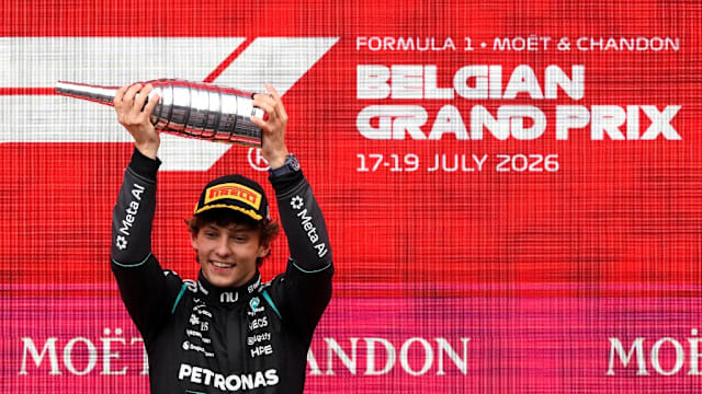 F1比利时大奖赛：安东内利夺冠