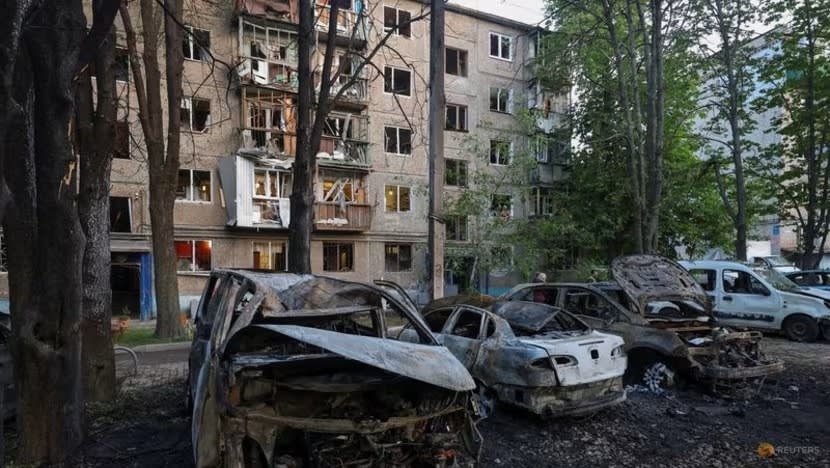 6 maut dalam serangan dron Rusia ke atas Kharkiv di Ukraine