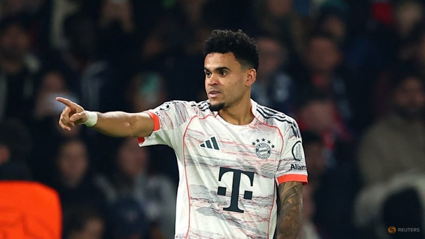 Bayern winger Diaz banned for three games after red card in win over PSG