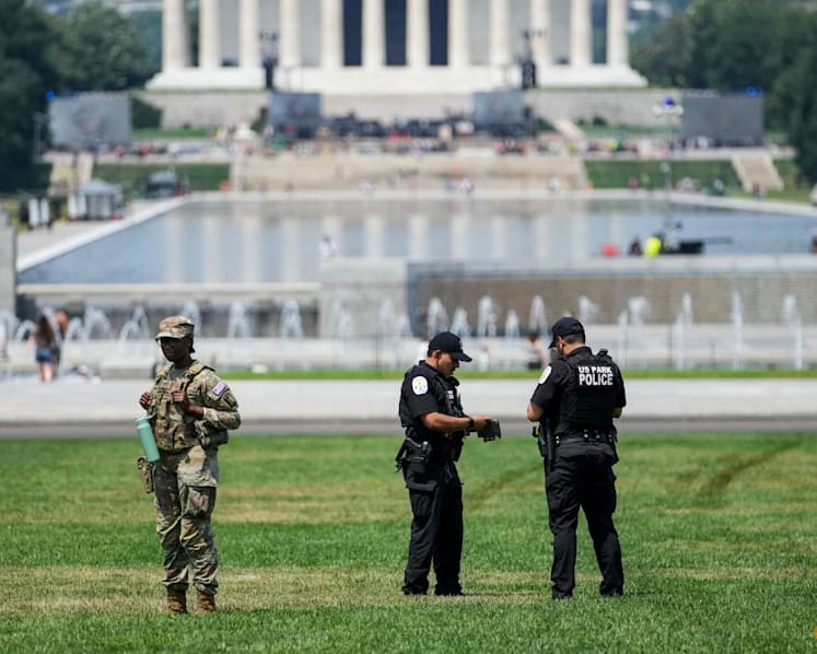 US authorities investigate huge '8647' marking on grounds of National Mall in Washington