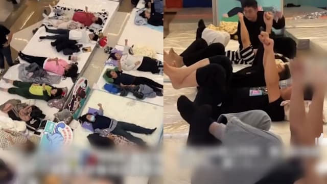 中国男子硬躺逾33小时 获躺平大赛冠军和550元奖金