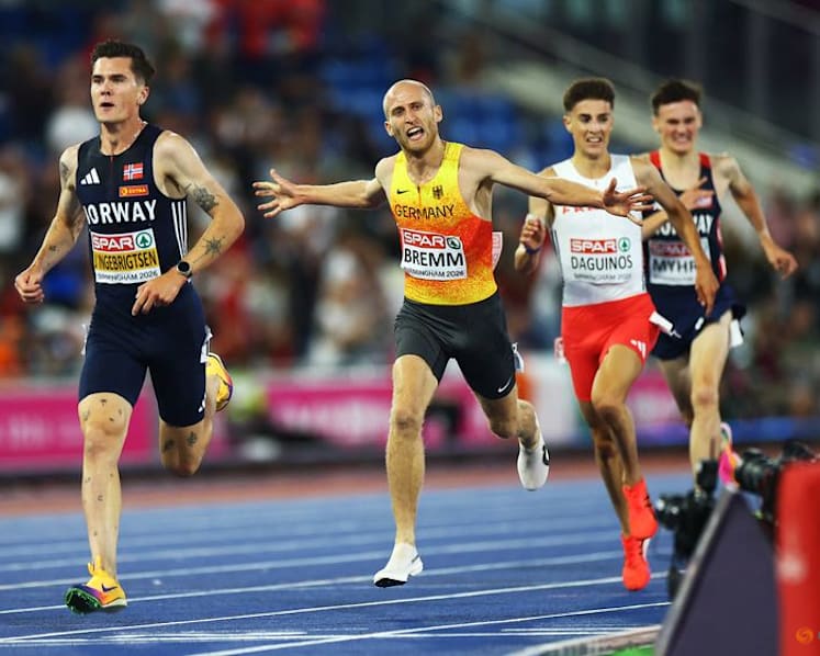 Ingebrigtsen wins first race in nearly a year with 5,000m title at Euro champs