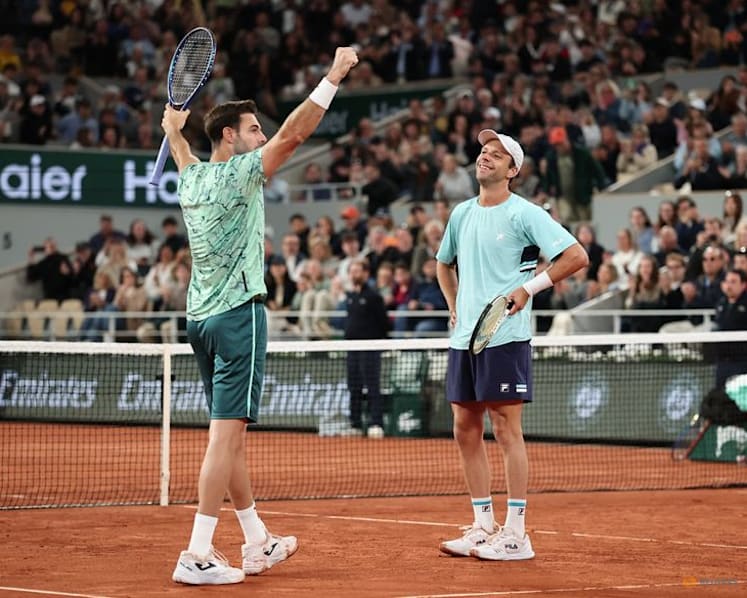 Granollers and Zeballos retain French Open men's doubles title