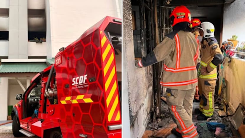 Lelaki maut, 3 dibawa ke hospital susuli kebakaran flat Lorong Lew Lian