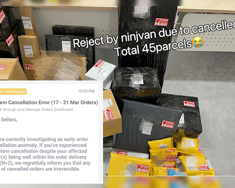 Orders of some Lazada sellers wrongly cancelled due to 'operational error'