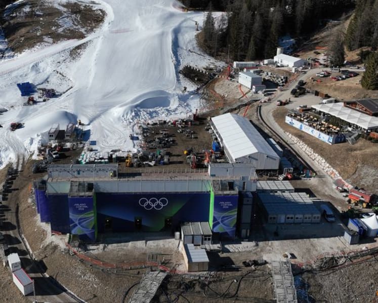 Organisers rush to complete Milano-Cortina sliding centre, hockey venue