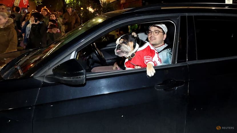 Celebrations erupt in North London after Arsenal seal Premier League title