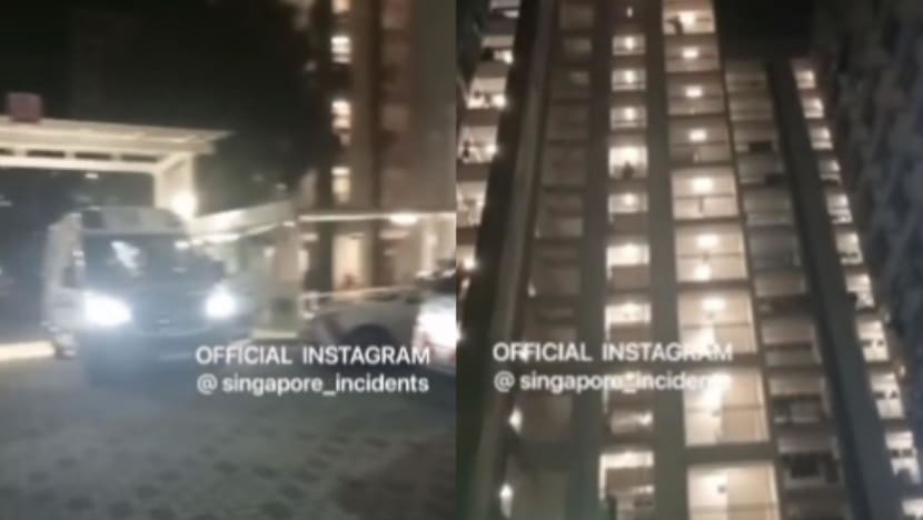 Man arrested on suspicion of attacking 2 people with a knife in Yishun 