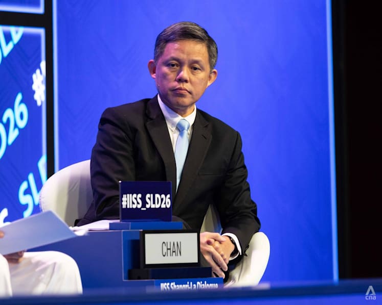 Watch: Singapore Defence Minister Chan Chun Sing speaks at Shangri-La Dialogue on security partnerships