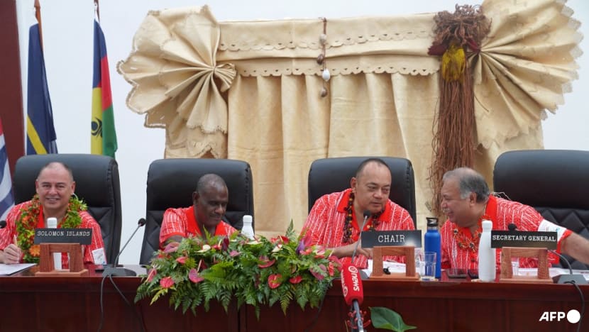 Pacific leaders remove Taiwan from communique after China complaint