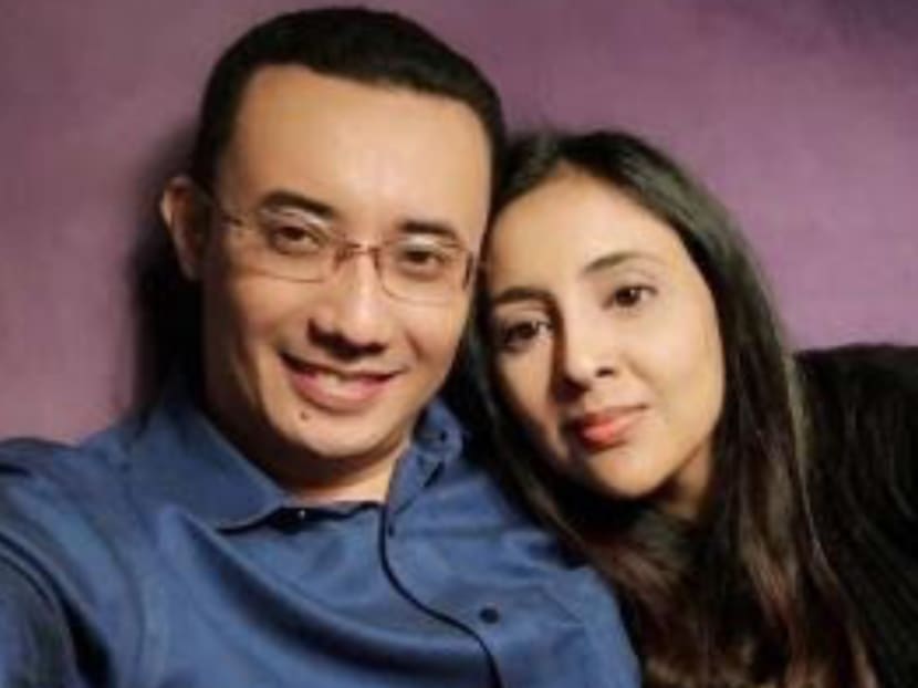 Former Cradle Fund CEO Nazrin Hassan (left) and his wife Samirah Muzaffar. Police said Samirah and her two sons were arrested this morning and will be charged with murder.