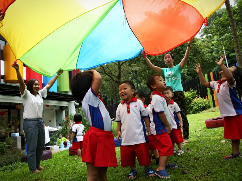 The amount of preschool subsidies will rise across the board, Prime Minister Lee Hsien Loong said at the National Day Rally, held at the Institute of Technical Education College Central in Ang Mo Kio. The amount of preschool subsidies will rise across the board, Prime Minister Lee Hsien Loong said at the National Day Rally, held at the Institute of Technical Education College Central in Ang Mo Kio.