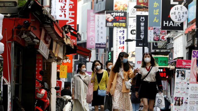 韩国新增近6万起冠病病例 65人病逝