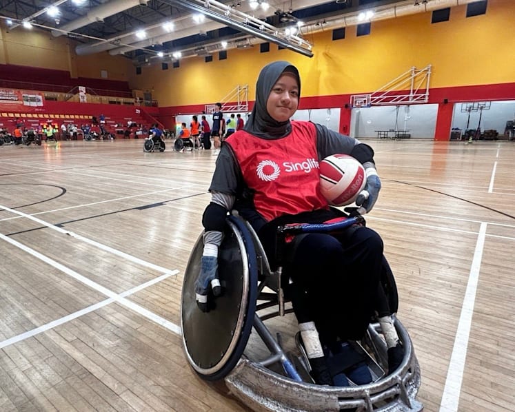 Once excluded from PE, now a national athlete: Meet Singapore’s only female national wheelchair rugby player