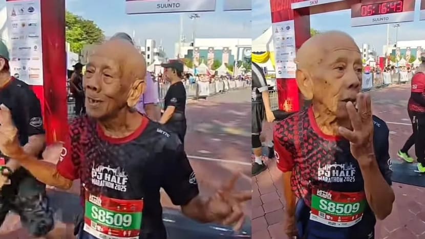 Warga emas berusia 91 tahun berjaya lari 10 km dalam masa kurang 2 jam