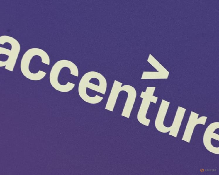 Accenture's forecast eases AI disruption fears, lifts battered IT services stocks