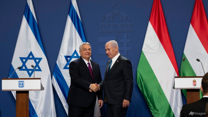 Israeli leader Netanyahu applauds Hungary's ICC exit on Budapest visit Israeli leader Netanyahu applauds Hungary's ICC exit on Budapest visit