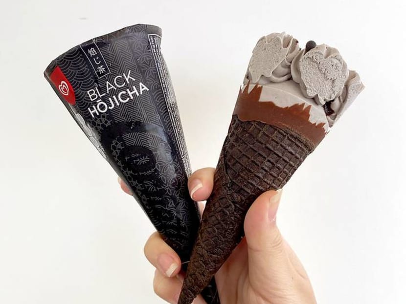Black H jicha Cornetto Taste Test Nice Or Not TODAY