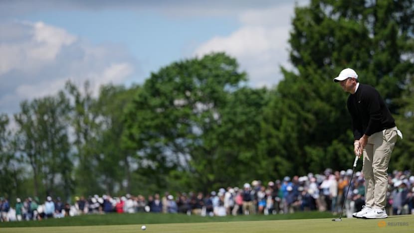 Scheffler, Potgieter in seven-way tie for PGA Championship lead, McIlroy struggles
