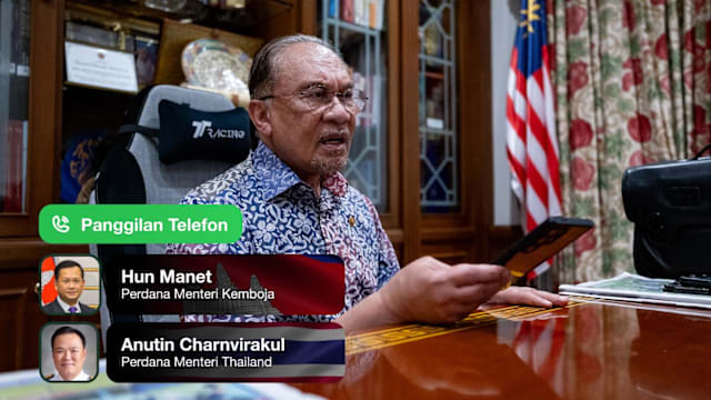 泰柬领袖在安华斡旋下 同意恢复履行和平协议