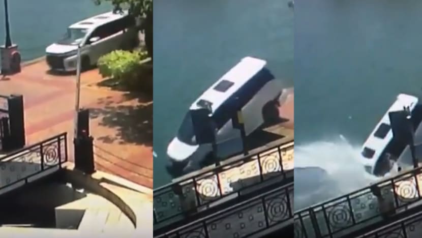 Jail for man who drove into sea off Sentosa Cove while on drugs