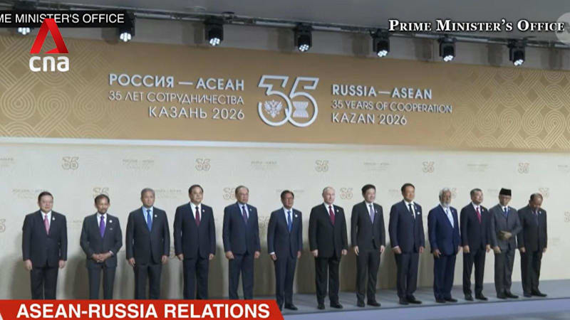 ASEAN-Russia relations: PM Wong calls for countries to uphold international law, rules-based order 