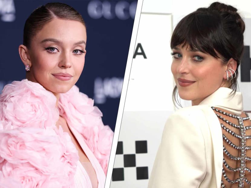 Euphoria's Sydney Sweeney Thinks Her Madame Web Co-Star Dakota Johnson "Is So Hot" 