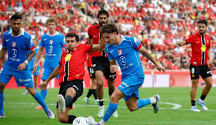 Mallorca hold 10-man Atletico to 1-1 draw