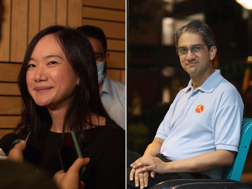 Ms Nicole Seah and Mr Leon Perera. 