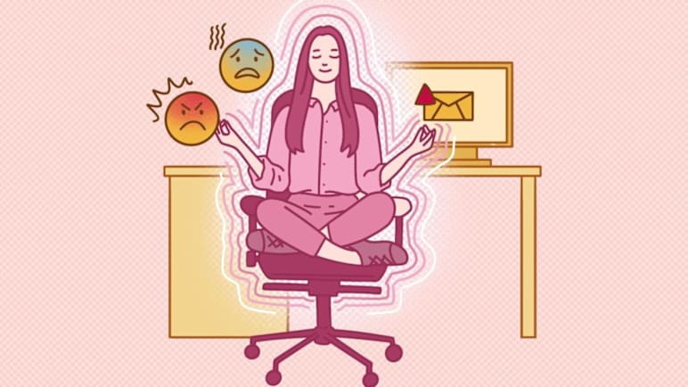 When life's challenges crowd in, here's how to keep your emotions in check at work