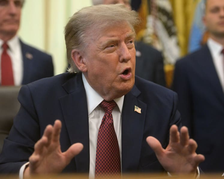 Trump sees 'good chance' for Iran deal, warns strikes could resume