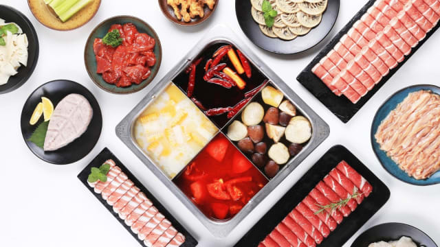 #sgdeals 6pm之前到海底捞用餐　肉类、蔬菜有20%优惠！