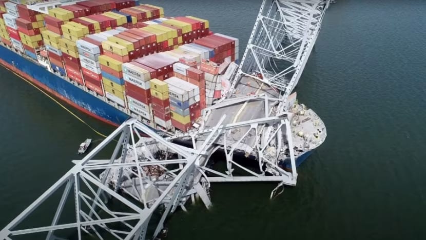 Jambatan di Baltimore runtuh: Kapal berdaftar di SG lulus 2 pemeriksaan pelabuhan asing, dedah MPA Jambatan di Baltimore runtuh: Kapal berdaftar di SG lulus 2 pemeriksaan pelabuhan asing, dedah MPA
