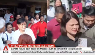 Philippines midterm election: Early results hint at trouble for President Marcos' hold on Congress