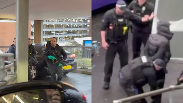 伦敦机场发生疑涉胡椒喷雾抢行李事件 一人已被捕