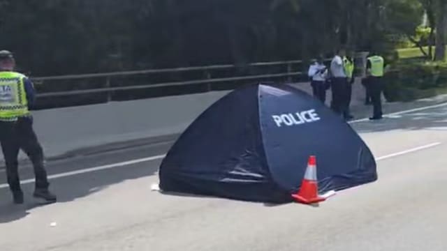 实里达快速公路致命车祸  24岁摩托车骑士魂断公路