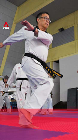 The seniors who are still practising taekwondo in their  70s and 80s