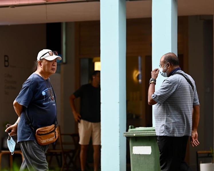In photos: Masks optional outdoors, group size doubled to 10 - first day of Singapore's eased COVID-19 rules