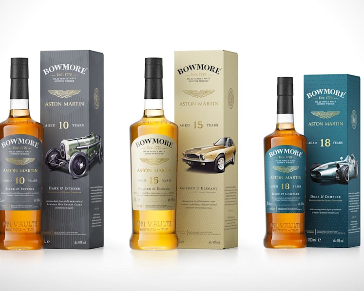 A driven spirit: Bowmore and Aston Martin are bringing whisky and