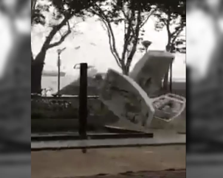 Boats sent flying at National Sailing Centre after 2nd consecutive afternoon downpour