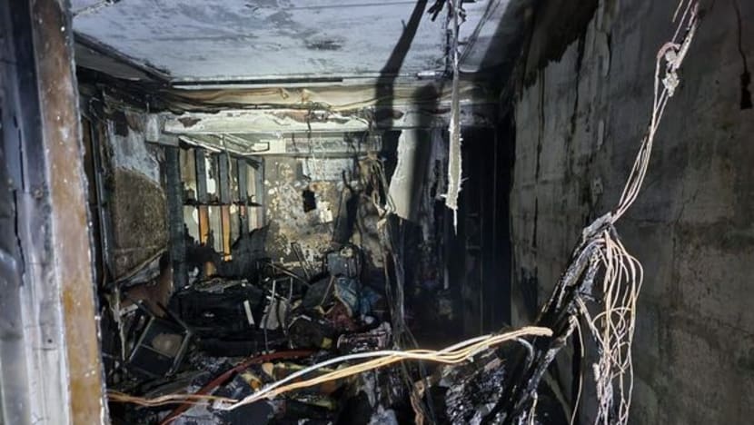 One dead in Whampoa flat fire, about 200 residents evacuated One dead in Whampoa flat fire, about 200 residents evacuated