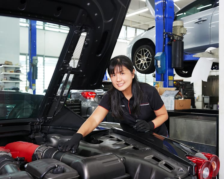 She wanted to be a car mechanic in her teens – and became one: ‘I always had dirt under my nails but I was happy’